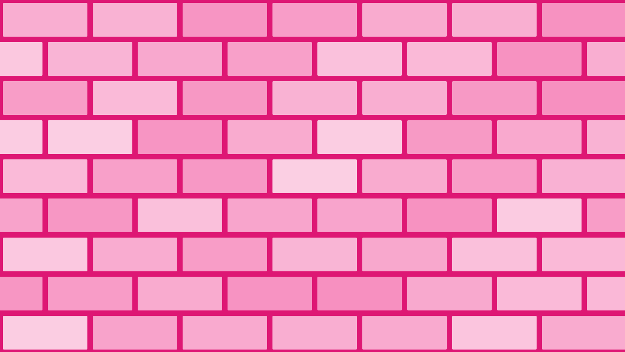 Blush Pop brick background — free HD blush pop color wallpaper 1920x1080