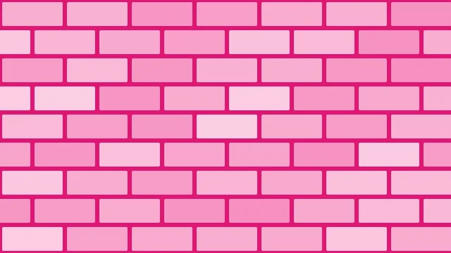 Blush Pop brick background — free HD blush pop color wallpaper 1920x1080