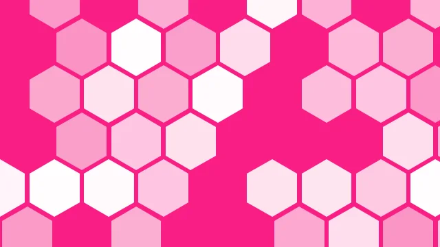 Blush Pop hexagon background — free HD blush pop color wallpaper 1920x1080