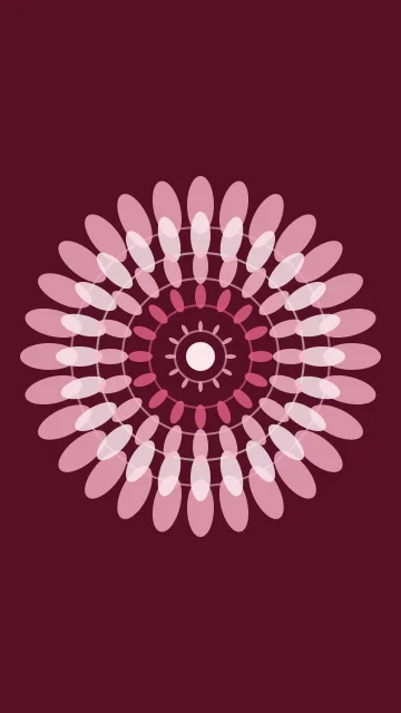 Blush Rose mandala phone wallpaper — free HD blush rose mobile wallpaper 1080x1920