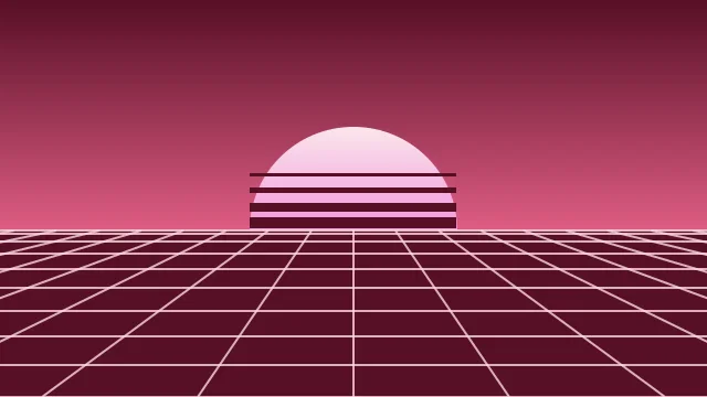 Blush Rose vaporwave background — free HD blush rose color wallpaper 1920x1080