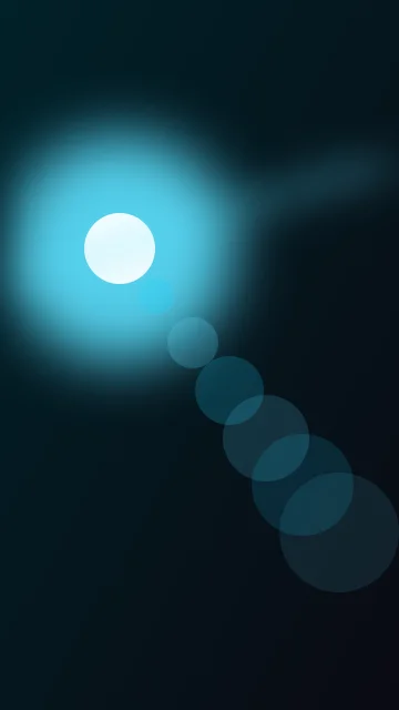 Bondi Blue flare phone wallpaper — free HD bondi blue mobile wallpaper 1080x1920