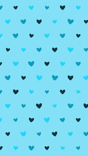 Bondi Blue hearts phone wallpaper — free HD bondi blue mobile wallpaper 1080x1920