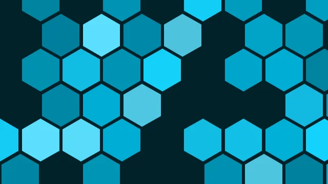 Bondi Blue hexagon background — free HD bondi blue color wallpaper 1920x1080