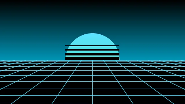 Bondi Blue vaporwave background — free HD bondi blue color wallpaper 1920x1080