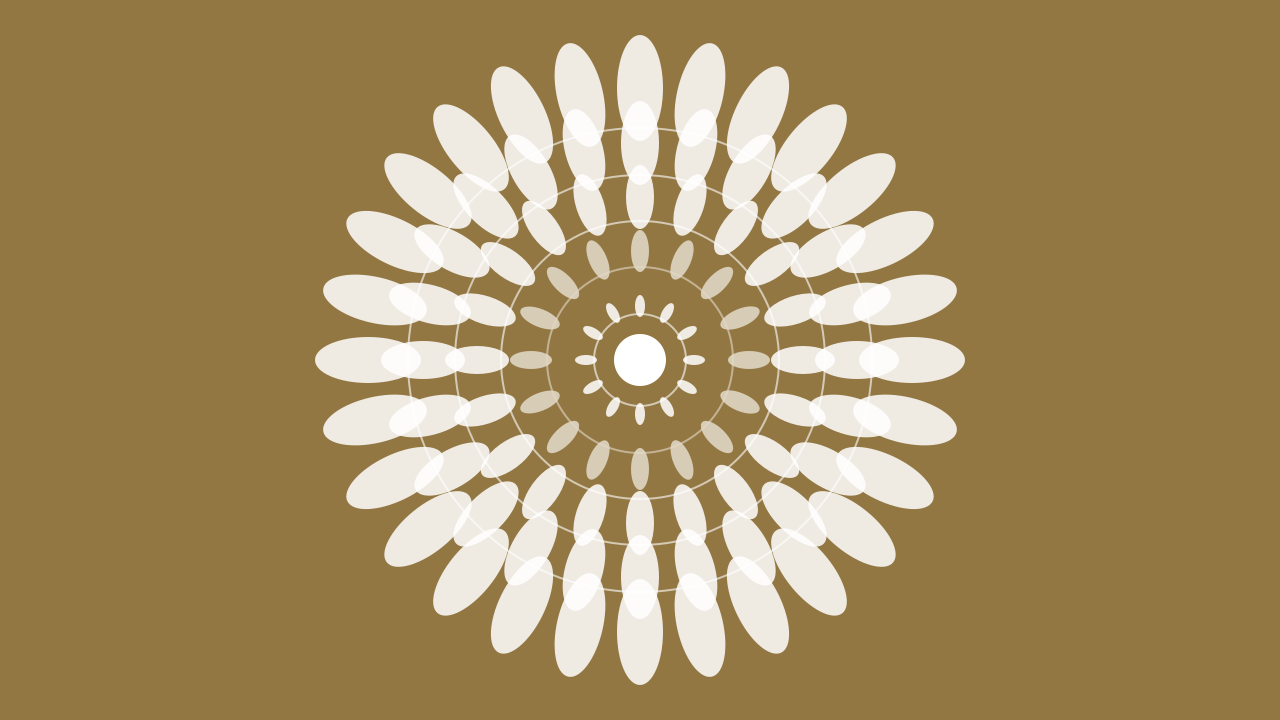 Bone mandala background — free HD bone color wallpaper 1920x1080