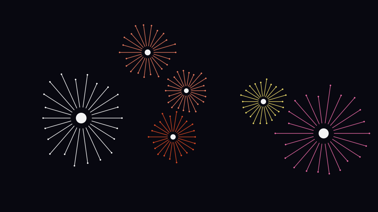 Brandy fireworks background — free HD brandy color wallpaper 1920x1080