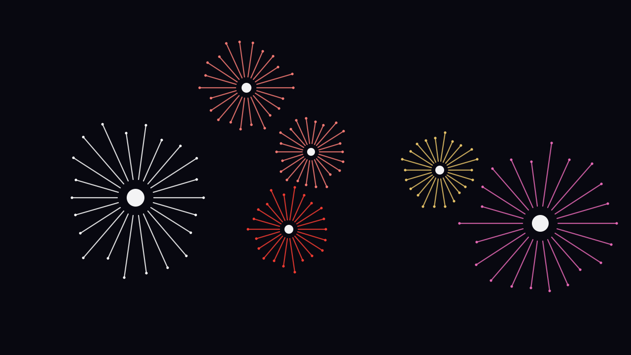 Brick Ember fireworks background — free HD brick ember color wallpaper 1920x1080