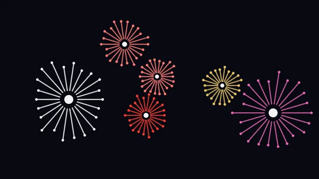 Brick Ember fireworks desktop wallpaper — free 4K brick ember wallpaper 3840x2160