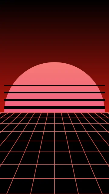 Brick Ember vaporwave phone wallpaper — free HD brick ember mobile wallpaper 1080x1920