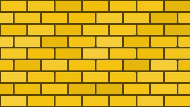 Bright Amber brick background — free HD bright amber color wallpaper 1920x1080
