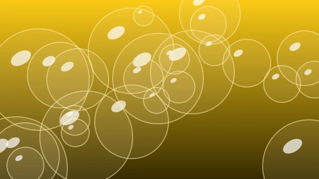 Bright Amber bubbles background — free HD bright amber color wallpaper 1920x1080