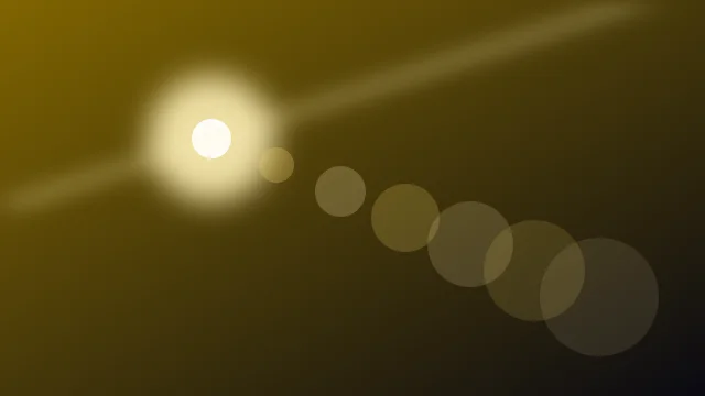 Bright Amber lens flare background — free HD bright amber color wallpaper 1920x1080