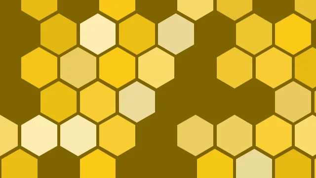 Bright Amber hexagon background — free HD bright amber color wallpaper 1920x1080
