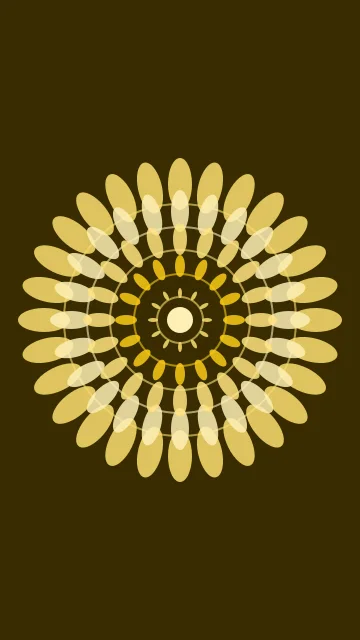 Bright Amber mandala phone wallpaper — free HD bright amber mobile wallpaper 1080x1920