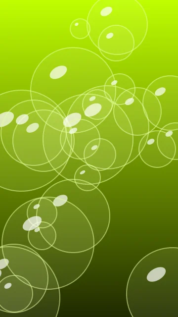 Bright Chartreuse bubbles phone wallpaper — free HD bright chartreuse mobile wallpaper 1080x1920