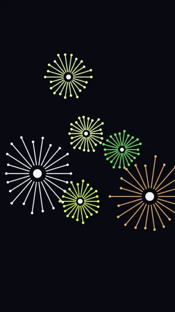 Bright Chartreuse fireworks phone wallpaper — free HD bright chartreuse mobile wallpaper 1080x1920