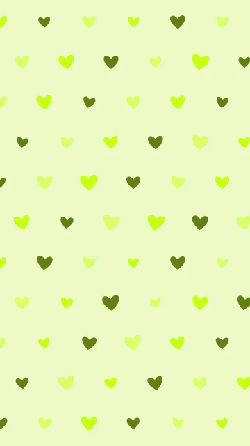 Bright Chartreuse hearts phone wallpaper — free HD bright chartreuse mobile wallpaper 1080x1920