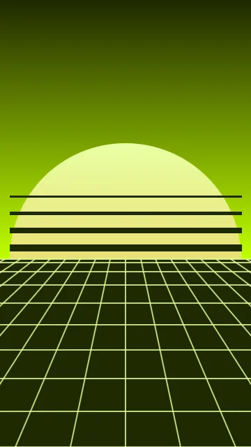 Bright Chartreuse vaporwave phone wallpaper — free HD bright chartreuse mobile wallpaper 1080x1920
