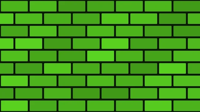 Bright Fern brick background — free HD bright fern color wallpaper 1920x1080