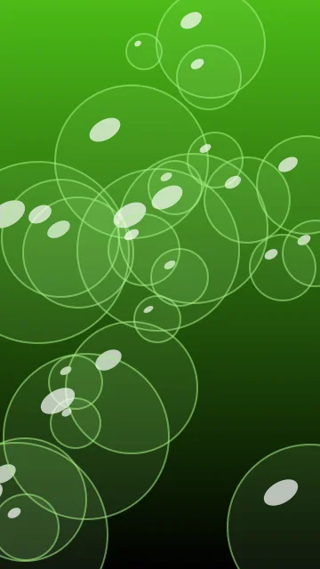 Bright Fern bubbles phone wallpaper — free HD bright fern mobile wallpaper 1080x1920
