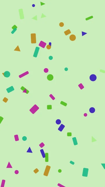 Bright Fern confetti phone wallpaper — free HD bright fern mobile wallpaper 1080x1920