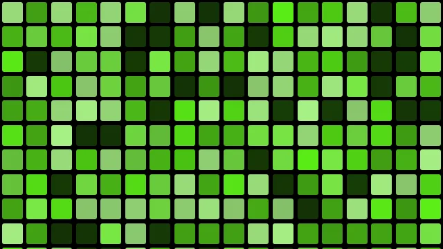 Bright Fern mosaic background — free HD bright fern color wallpaper 1920x1080