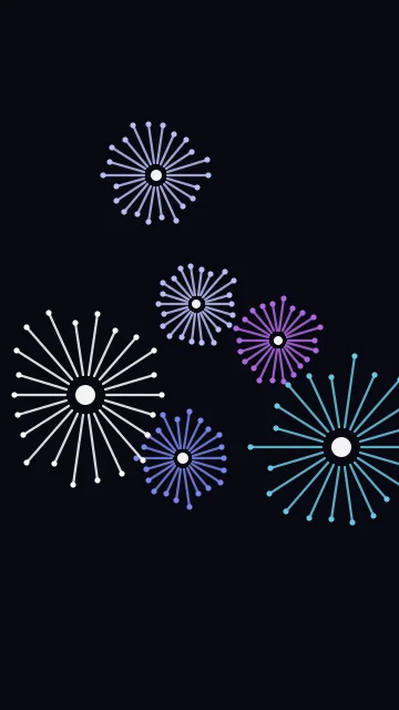 Bright Indigo fireworks phone wallpaper — free HD bright indigo mobile wallpaper 1080x1920