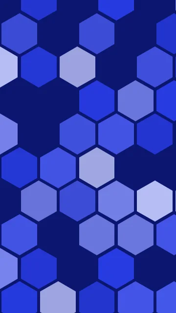 Bright Indigo hexagon phone wallpaper — free HD bright indigo mobile wallpaper 1080x1920