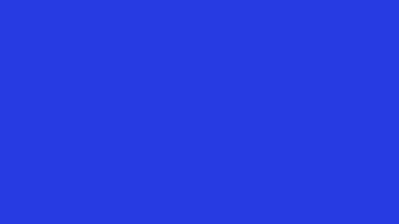 Bright Indigo plain solid background — free HD bright indigo color wallpaper 1920x1080
