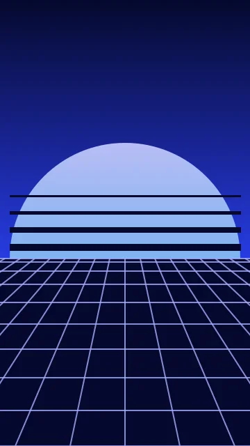 Bright Indigo vaporwave phone wallpaper — free HD bright indigo mobile wallpaper 1080x1920