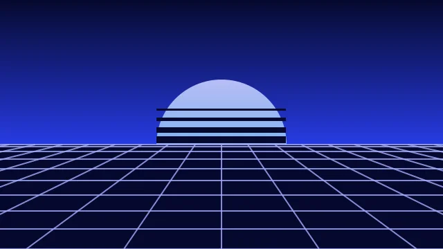Bright Indigo vaporwave background — free HD bright indigo color wallpaper 1920x1080