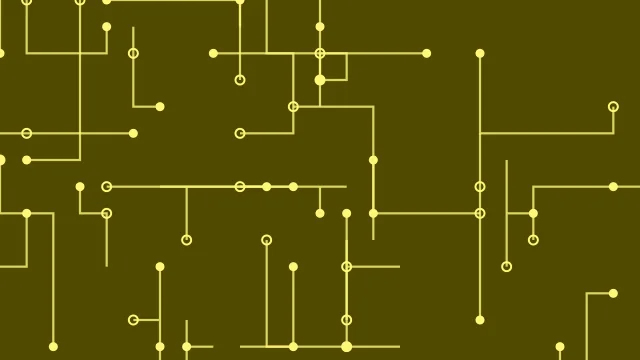 Bright Lemon circuit board background — free HD bright lemon color wallpaper 1920x1080