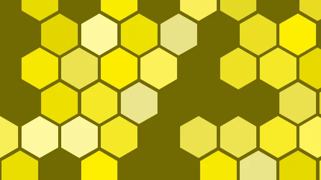Bright Lemon hexagon background — free HD bright lemon color wallpaper 1920x1080