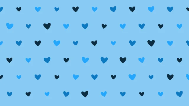 Bright Marine hearts background — free HD bright marine color wallpaper 1920x1080