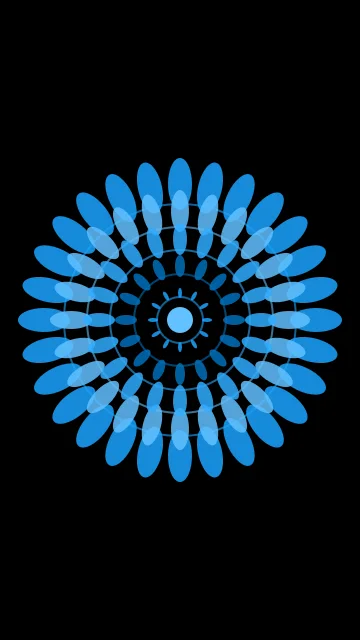 Bright Marine mandala phone wallpaper — free HD bright marine mobile wallpaper 1080x1920