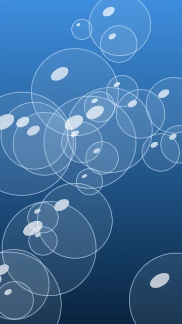 Bright Ocean bubbles phone wallpaper — free HD bright ocean mobile wallpaper 1080x1920