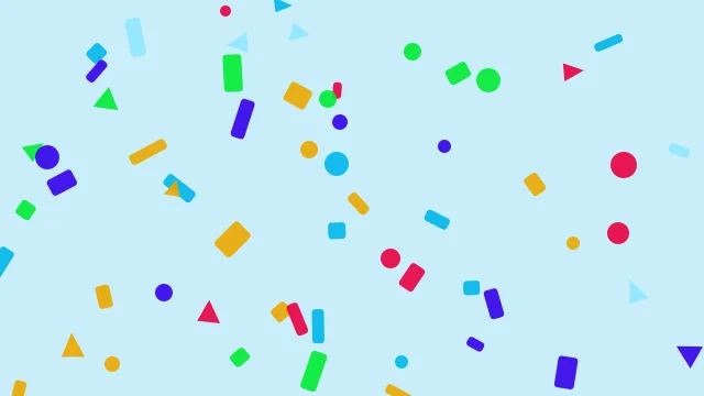Bright Sky confetti background — free HD bright sky color wallpaper 1920x1080