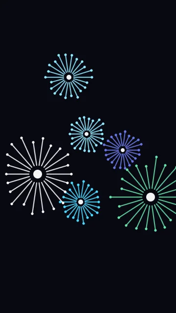 Bright Sky fireworks phone wallpaper — free HD bright sky mobile wallpaper 1080x1920