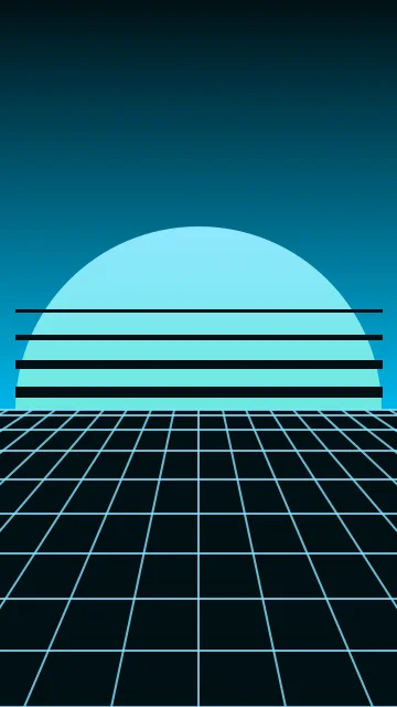 Bright Sky vaporwave phone wallpaper — free HD bright sky mobile wallpaper 1080x1920