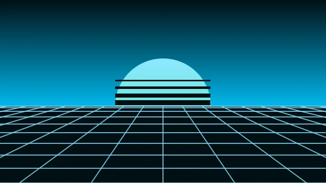 Bright Sky vaporwave background — free HD bright sky color wallpaper 1920x1080