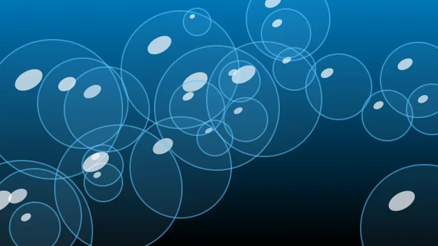 Bright Teal Blue bubbles background — free HD bright teal blue color wallpaper 1920x1080