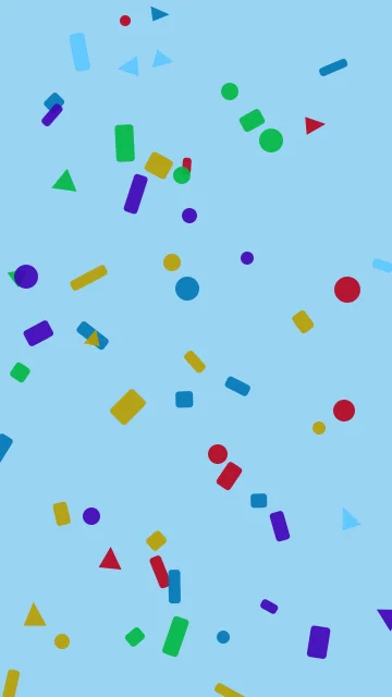 Bright Teal Blue confetti phone wallpaper — free HD bright teal blue mobile wallpaper 1080x1920