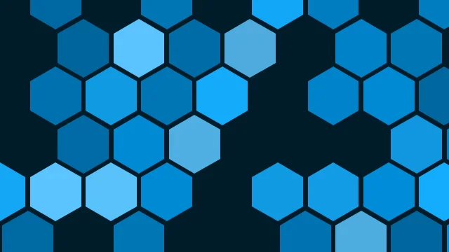 Bright Teal Blue hexagon background — free HD bright teal blue color wallpaper 1920x1080
