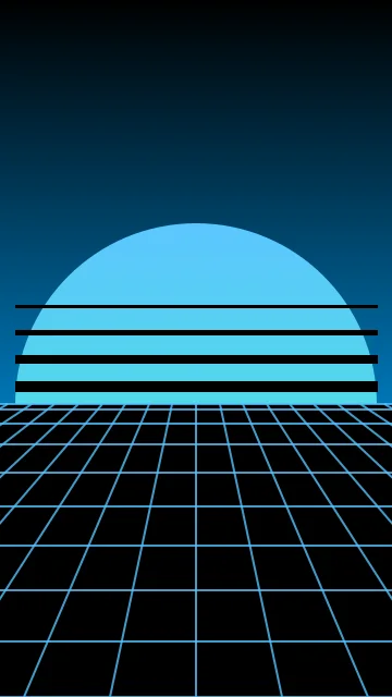 Bright Teal Blue vaporwave phone wallpaper — free HD bright teal blue mobile wallpaper 1080x1920