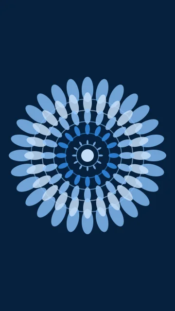 Brilliant Azure mandala phone wallpaper — free HD brilliant azure mobile wallpaper 1080x1920