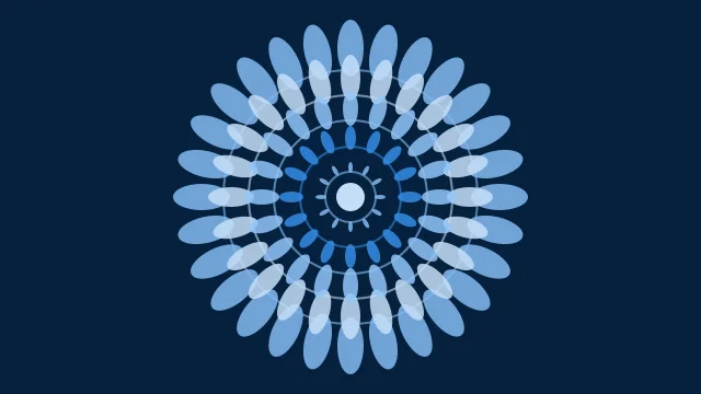 Brilliant Azure mandala background — free HD brilliant azure color wallpaper 1920x1080