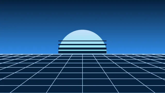 Brilliant Azure vaporwave background — free HD brilliant azure color wallpaper 1920x1080