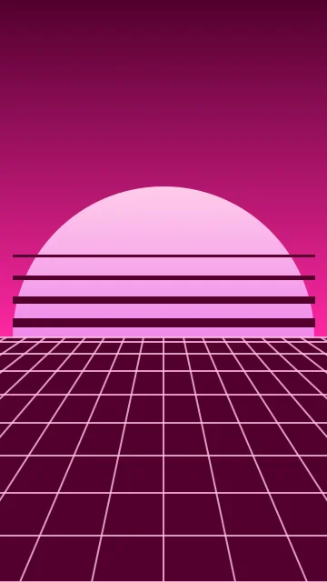 Brilliant Rose vaporwave phone wallpaper — free HD brilliant rose mobile wallpaper 1080x1920