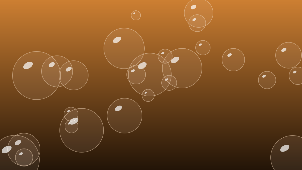 Bronze bubbles background — free HD bronze color wallpaper 1920x1080